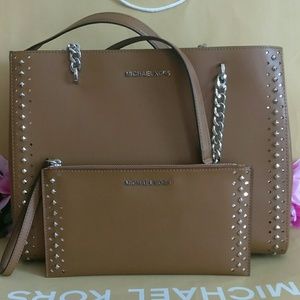 NWT Michael kors shoulder bag purse w/ wristlet